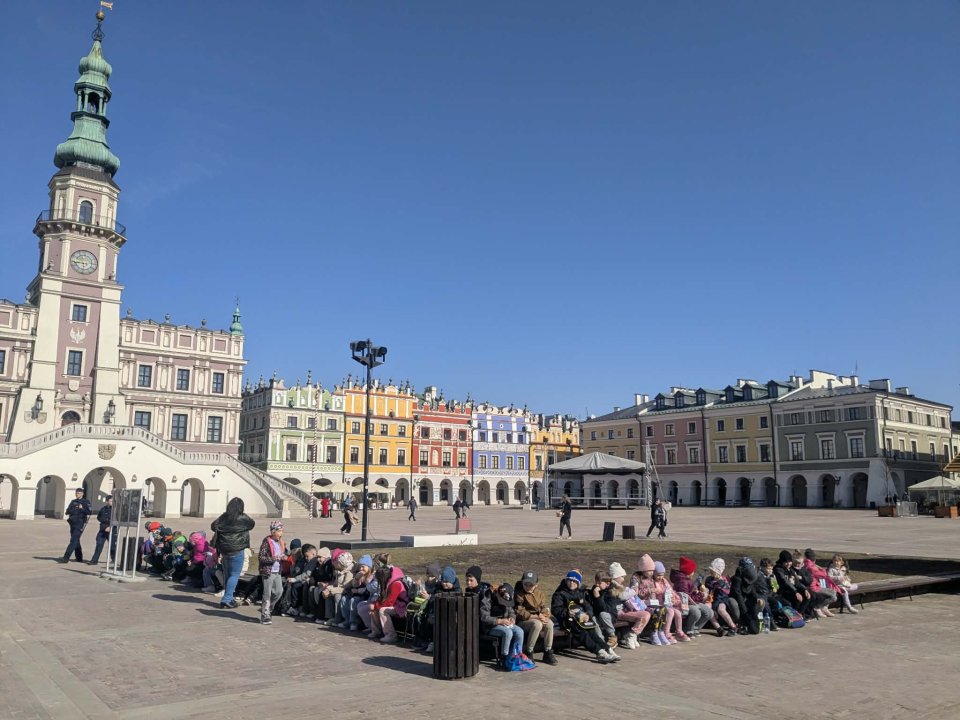 Kulinarno-filmowa przygoda klas I – relacja z wycieczki do Zamościa