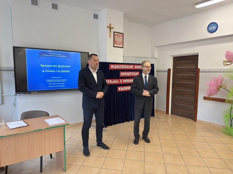 „SPOTKANIA Z POPRAWNĄ POLSZCZYZNĄ"