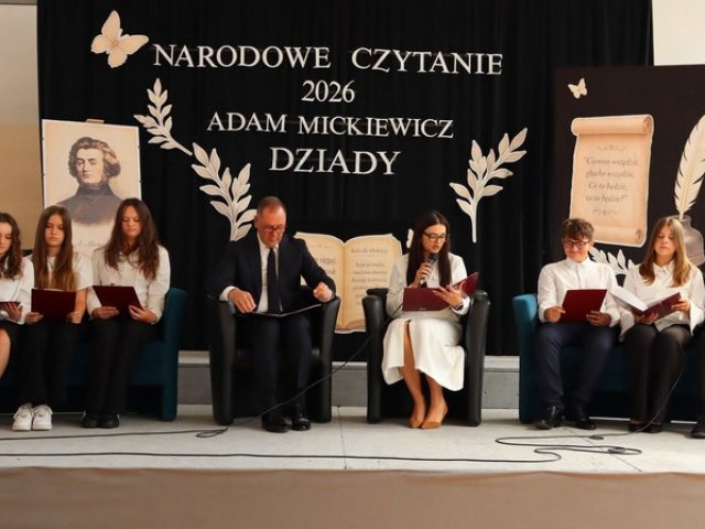 Narodowe Czytanie „Dziadów” Adama Mickiewicza